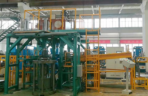 Vertical expansion machine